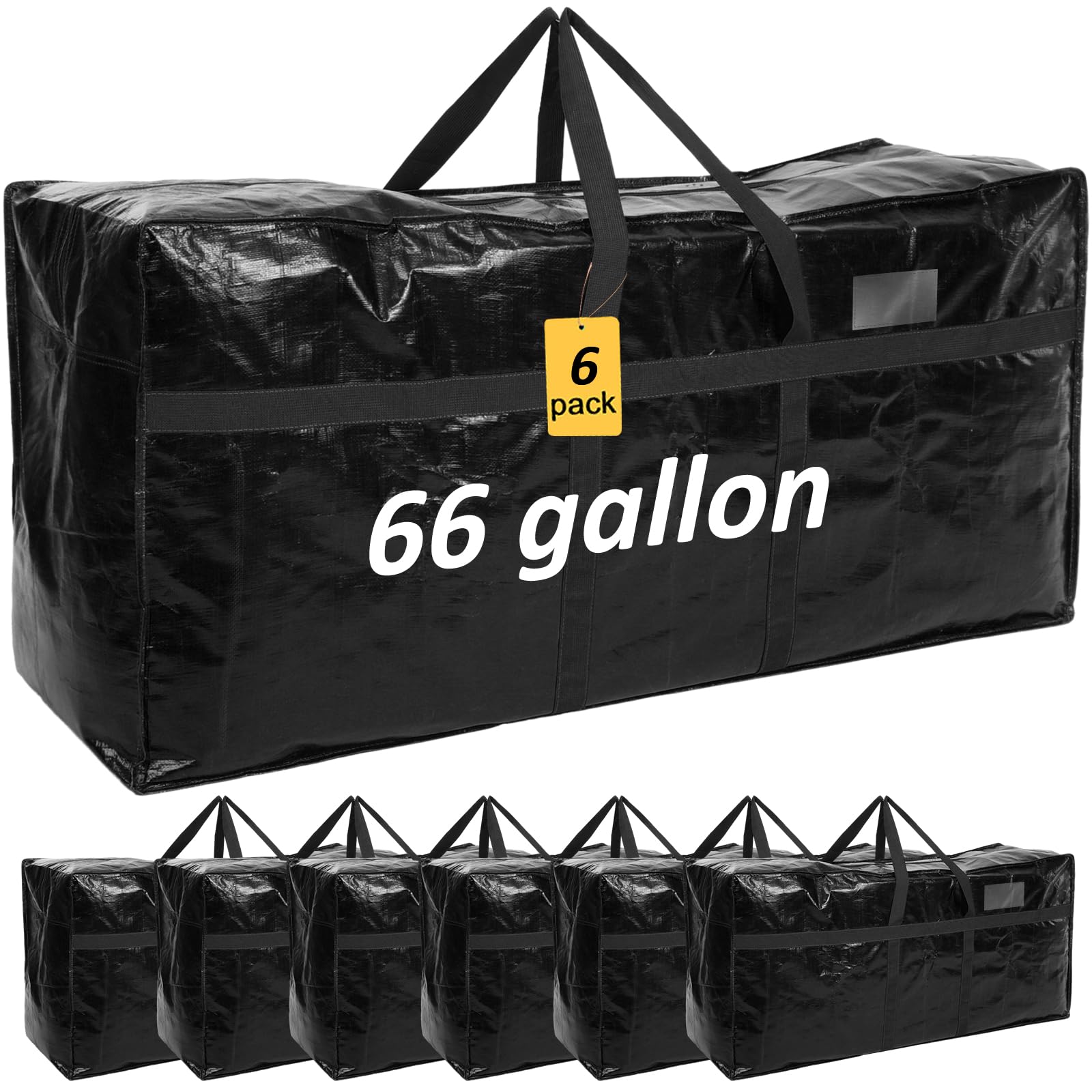 Amazon.com: Clysee 4 Pcs 66 Gallon Extra Large Moving Bags Heavy